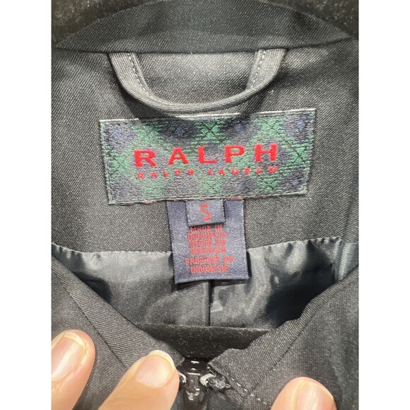 RALPH by Ralph Lauren Women Black Full Zip Softshell Jacket Size Small - Picture 3 of 14